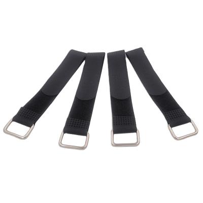 China Sustainable Hot Selling Heavy Duty Soft Adjustable Hook And Loop Anti Slip Fastener Ties Cable Tie for sale