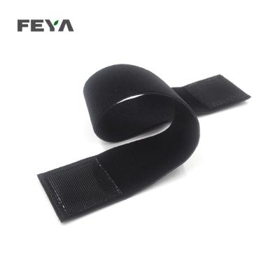 China Sustainable Eco - Friendly Paddle Strapping Belt Force Hook And Loop Binding Elastic Band With Buckle for sale