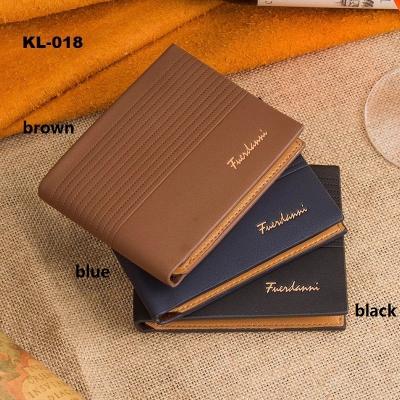 China Best wholesale waterproof selling 2018 new fuerdanni style pu leather short men's wallets,coin purses for man for sale