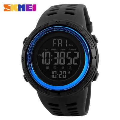 China SKMEI 1251 Alarm SKMEI 1251 Good Selling Relojes Waterproof Digital Sport Wrist Watch Men for sale