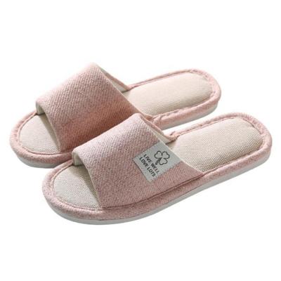 China Fashion Trend Summer Home Slippers Four Seasons Couples Women's Floor Slippers Men's Indoor Anti-skid Wear-resistant Indoor Shoes for sale