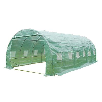 China Easily Assembled MOQ 1 Tunnel 600x300x200 Poly Tunnel Garden Greenhouse Kits Greenhouse Mini Greenhouse Backyard For Sale for sale