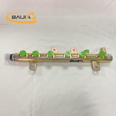 China Genuine Common Rail PC200-8 Assy 3977530 0445226042 , 6D107 Gasoline Manifold New Common Rail PC200-8 Assy 6754-71-1210 6754-71-1211 for sale