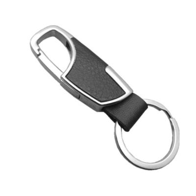 China Promotional Gifts / Souvenirs Car Key Holder PU Leather Chain Custom Logo for sale