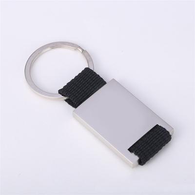 China Promotional gifts/souvenir gifts/office and custom empty zinc alloy cloth key chain etc. with engraved logo for sale