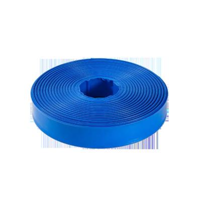 China 1.5 Inch Fire Fighting Hydrant Hose PVC Lining FPU Lined Rack Single Jacket Fire Hose for sale