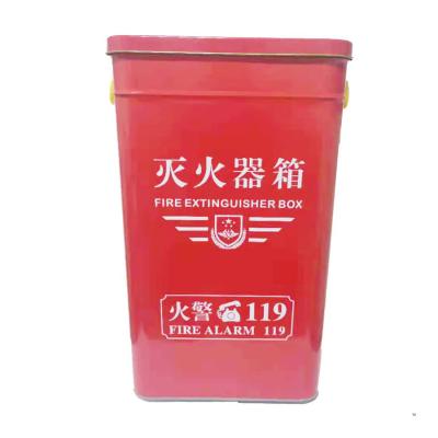 China Fire Station Locker Firefighter Fire Hose Reel Safety Box Extinguisher Cabinets Storage Fire Fighting Cabinet for sale