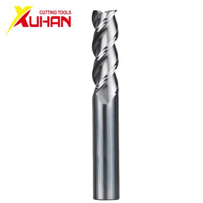 China 12X150L-3F HRC50 Carbide End Mill Tool By 3 Blades Endmills Top Milling Cutter Wood Aluminum Matching Cutter for sale