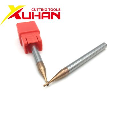 China HRC55 Carbide End Mill 1 Milling Cutter Alloy Coating Tungsten Steel Cutting Tool 1.5 2 2.5 3 3.5 4 4Flutes Machining Endmills for sale