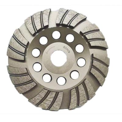 China Turbo's Professional Aluminum Diamond Grinding Wheel Aggressive Row for sale