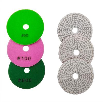 China Great Price Work Efficiency Concrete New Type Granite Polishing Pads Diamond Marble Polishing Pad for sale