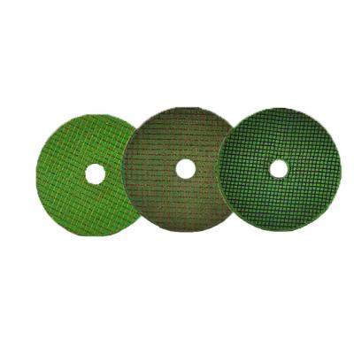 China Aluminum Customize Size 4 Inch Green Color Metal Cutting Disc For Metal And Steel for sale