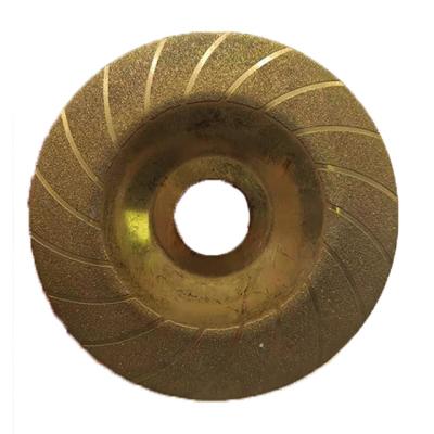 China Non Ferrous Metals Plated Diamond Grinding Disc For Cutting Grass Blade for sale