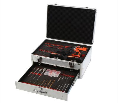 China AT-71E 71PCS Power Drill Set 20V Lithium Battery Electric Drill Set AT-71E for sale