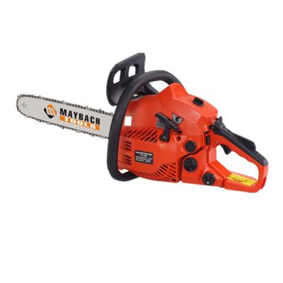 China Profession 2-Stroke Factory Gasoline Chainsaw 52cc 2-Stroke Wood Gasoline Cutting Machine Chainsaw for sale