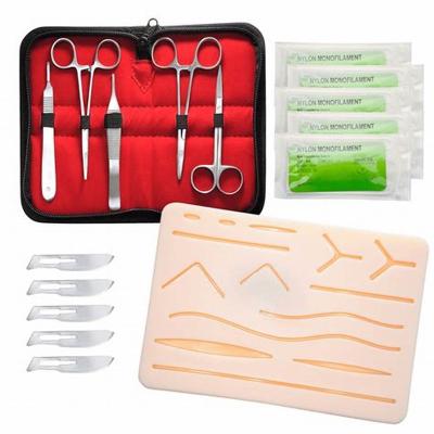 China Durable Suture Pad With High Quality Medical Complete Surgical Mesh Suture Practice Kit for sale