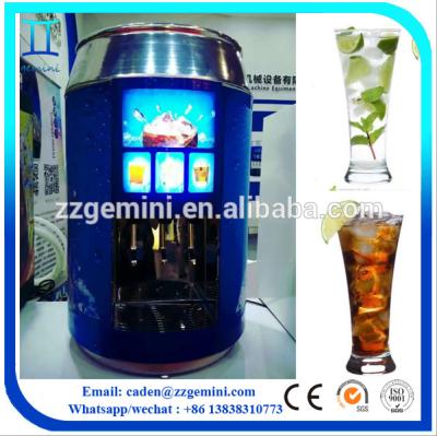 China new design coke mail mix soda fountain dispenser for sale coke dispenser GE-3 for sale