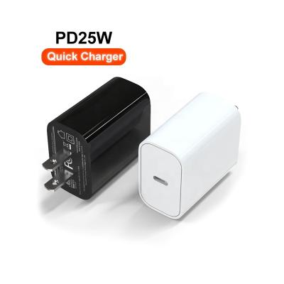 China Mobile Phone PD25W Type C PPS High Power Fast Charge Portable Custom Logo Quick Charger For Phone iPad Tablet for sale