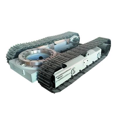 China Mobile Excavator Spare Parts Customized 1-40ton Mining Machine Crawler Chassis Track Undercarriage for sale