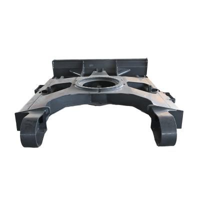 China Custom Mine Excavator Accessories Metal Large Frame Steel Frame Excavator Frame for sale