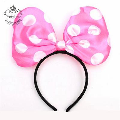 China Multicolor Artificial Led Flower Baby Plastic Butterfly Elasticity Children Headband for sale