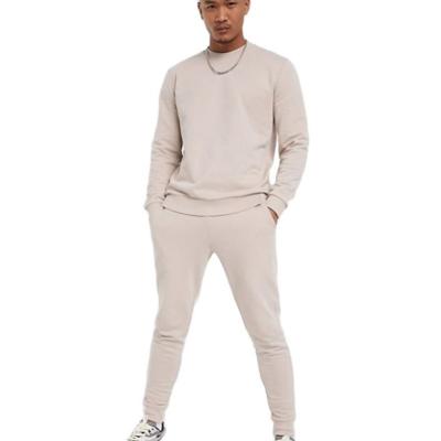 China Embroidery Breathable Crewneck Sweatsuit Sweat Suits Unisex Wholesale Clothing for sale