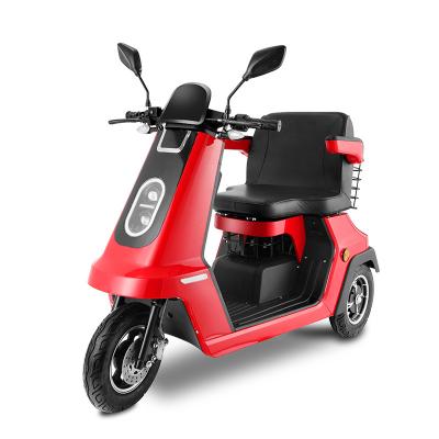 China CE 500w 25km/h Unisex Electric Scooter Moped Three Wheels Adult Electric Motorcycle Tricycle Mobility Scooters for sale