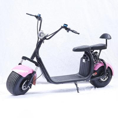 China Fat Citycoco 1500w Unisex Electric Scooter 2000w Adult Tire Off Road Tire With Removable Lithium Battery for sale