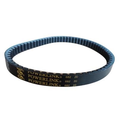 China Motorcycle Drive Belt All Size Scooter Belt 682*20 All Range Motorcycle Belt for sale