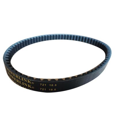 China 721*18.5 Motorcycle Scooter Drive V-Belt Motorcycle Belt Rubber For Motorcycle Engine for sale