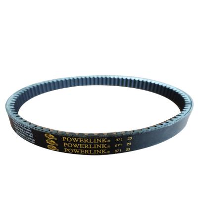 China High Quality Motorcycle 871*23 V-Belt Power Belt For Scooter Transmission for sale