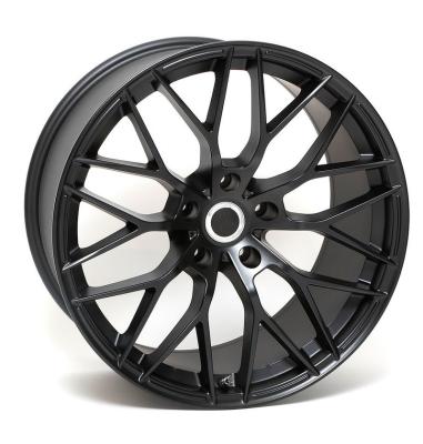 China Monolithic Aluminum Alloy Rim Wheels Newest Passanger Monolithic Car Customization Aluminum Alloy Design 16-24 Inch Forging Rims Wheel for sale