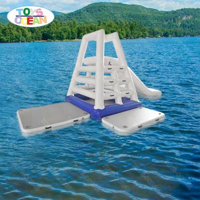 China Fun Product New Hot Sale Inflatable Water Slide Water Park Floating Equipment For Adults Water Game for sale