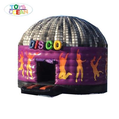 China 2021 New Arrival Amusement Products Party Inflatable Dome Dancing Disco Castle Music Jumping Inflatable Bouncer for sale