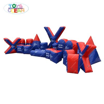 China Amusement Products Air Entertainment Inflatable Game Paintball Bunker Field for sale