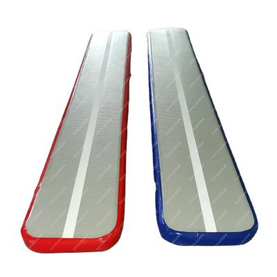 China AirTrack 3m 4m 5m 6m 8m Custom Gymnasium 10m Mat Size Collapsed Inflatable Gymnastic Air Track For Sale for sale