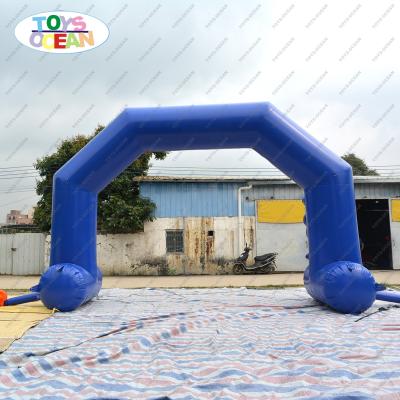 China Fun Product Hot Sale Customized Outdoor Sports Racing Sponsor Arch Inflatables Advertising For Start And Finish for sale