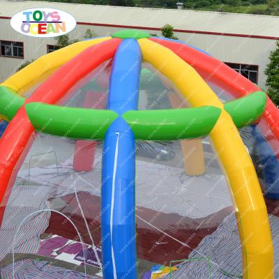 China For Advertising Large Outdoor Inflatable Exhibition Party Tent Transparent Event Tent for sale