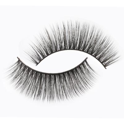 China Imported PBT Synthetic Mink From Korea IRISMOON 6d Fake Mink Eyelash Strip Private Label 6d Mink False Eyelash Wholesale Vendor 20mm False Eyelash Box Packaging for sale