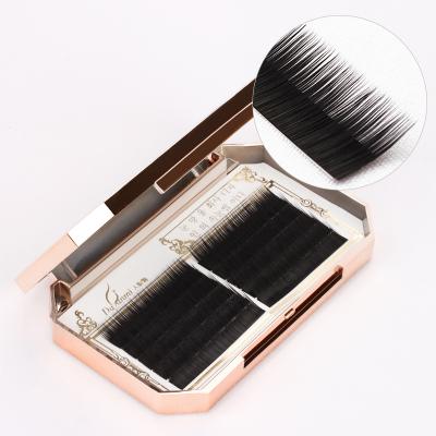 China IRISMOON Matte Black Lash Extension Private Label Faux Mink Lashes Korean PBT Natural Classic Synthetic Hair Eyelash Extensions for sale