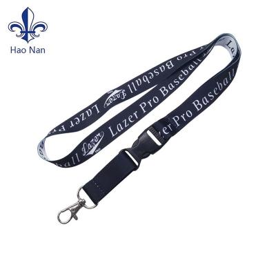 China Fashiontable cheap custom logo printed lanyard promotion polyester lanyard for sale