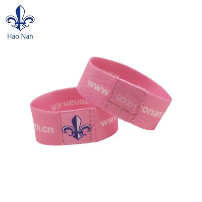 China China New Design RFID Elastic Wristband With Custom Logo for sale