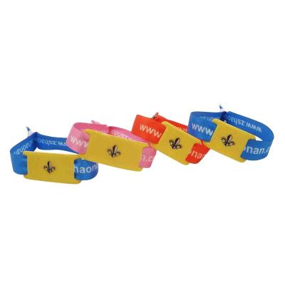 China All People Custom Design RFID Wristband With Sublimation Logo Wristband for sale