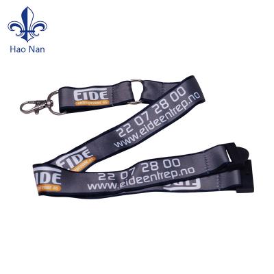 China Nylon Many Years Factory Silk Screen Printing Key Chain Lanyard Custom Lanyards for sale