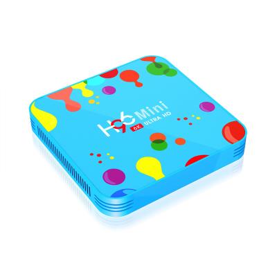 China Newest 6K H96 Mini H6 TV Box Support 6K Dual Band Android 9.0 Android 2.4G/5G 2GB/4GB Ram EMMC Set Top Box for sale