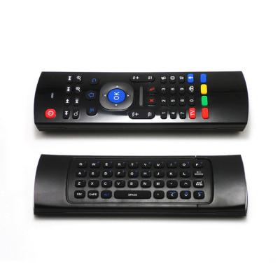 China 2.4G Wireless Air Mouse+Keyboard+Remote Controller For Mini PC MX3 IR Bilateral Wireless Remote Control For Android TV Box for sale