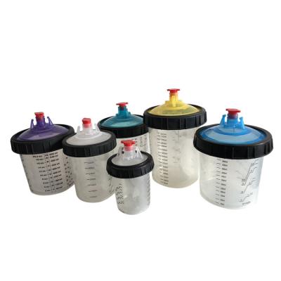 China Suit for all types of gun 400cc 600cc 800cc system cups with hard cups suit for any spray gun for sale