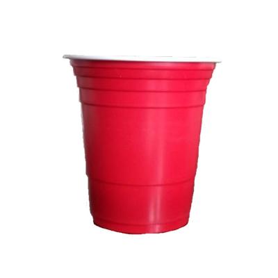 China 10oz Disposable Plastic Beer Mug Kids Drink Cups for sale