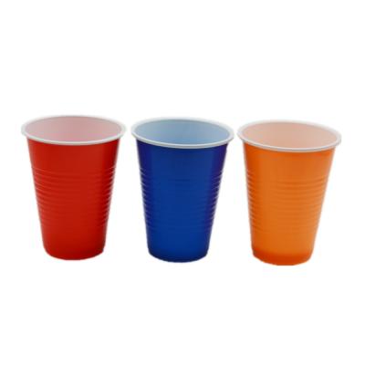 China Hot Sale 16oz PP Disposable Plastic Beer Red Cups for sale