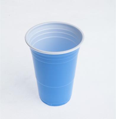 China 14oz Single Wall Disposable Plastic Beer Cups /425ml Disposable Plastic Drink Cups for sale